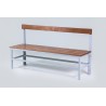  Banco para vestiário BRA 840/2 - Acabamento em Madeira