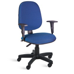 Cadeira Gerente base ergonômica, Braços Reguláveis