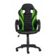 Cadeira Gamer Racer PU Preta com Verde