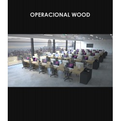 Linha Operacional Wood - Amb.3 – Madú