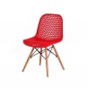 Cadeira Colméia Vermelha