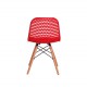 Cadeira Colméia Vermelha
